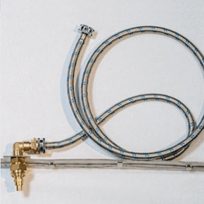 Flexible braided hose 
